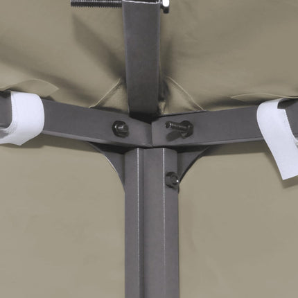 Telo di Ricambio per Gazebo 310g/mÃ‚Â² Beige 3x4m