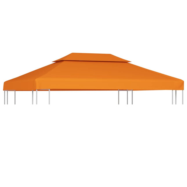 Telo di Ricambio per Gazebo 310g/mÃ‚Â² Arancione 3x4m