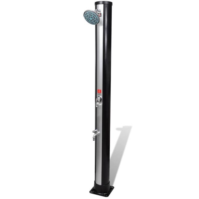 Outdoor Doccia Solare con Soffione e Rubinetto 35 L