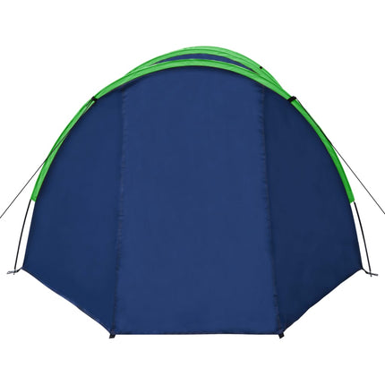 Tenda da Campeggio per 4 Persone Blu Marino/Verde