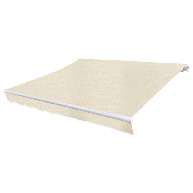 Tenda Parasole in Tela Crema 4x3m (Telaio non Incluso)