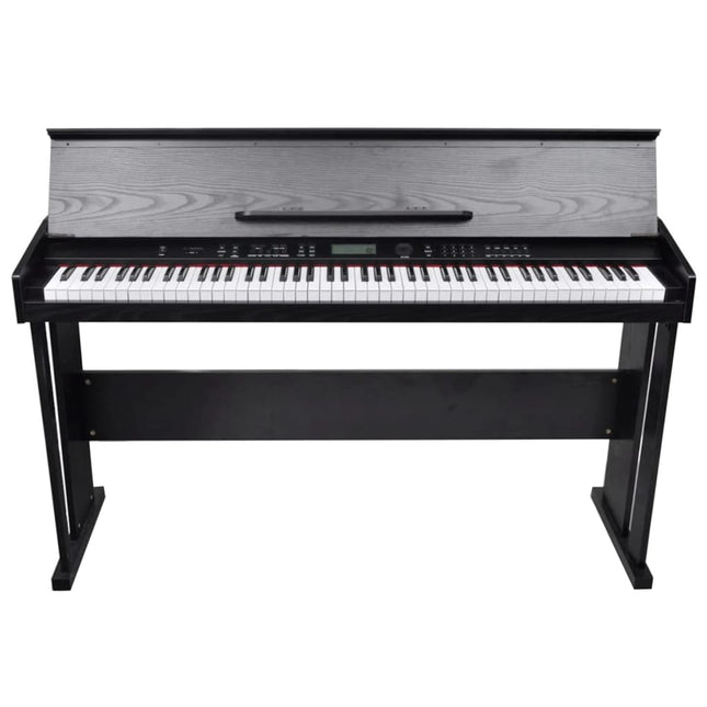 Pianoforte Classico Digitale Elettronico con 88 Tasti e Leggio