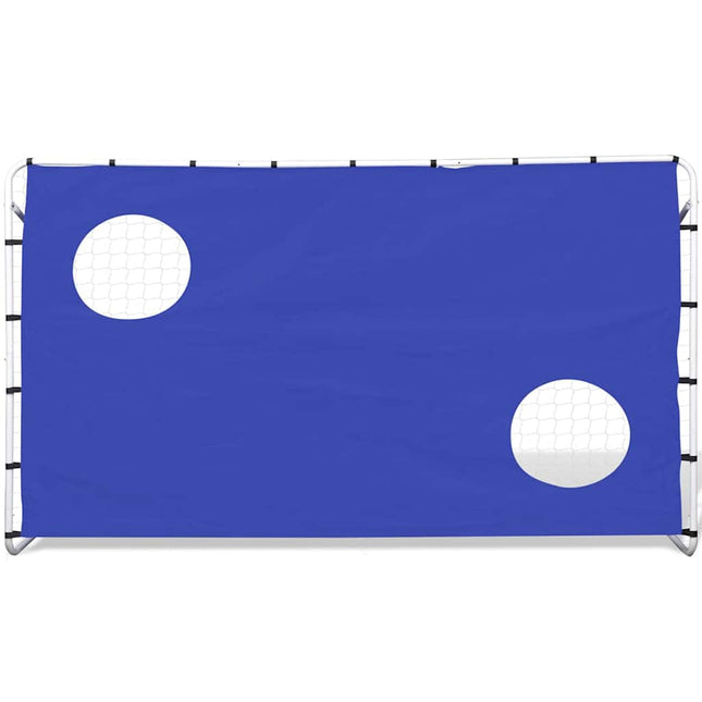 Porta da Calcio e Telone con Buchi per Allenamento 240x92x150cm