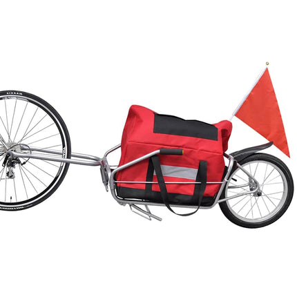 Rimorchio da Bici con Una Ruota e Custodia