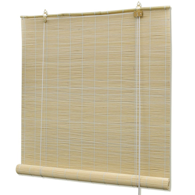 Tende a Rullo in BambÃƒÂ¹ Naturale 100x160 cm