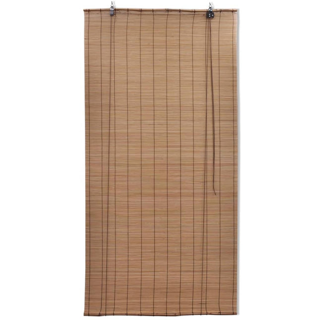 Tende a Rullo in BambÃƒÂ¹ Marrone 120x220 cm