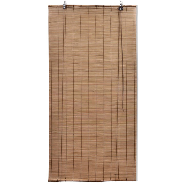 Tende a Rullo in BambÃƒÂ¹ Marrone 150x220 cm