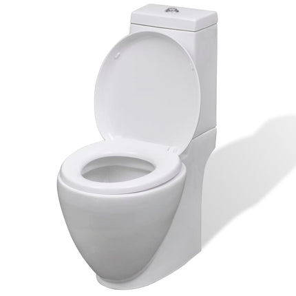 Set Toilette e BidÃƒÂ¨ in Ceramica Bianca