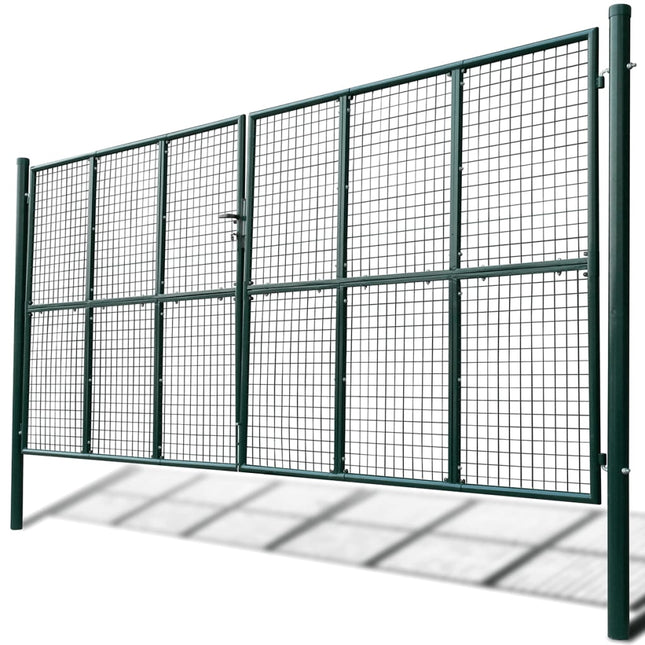 Cancello in Rete per Giardino 415 x 225 cm / 400 x 175 cm
