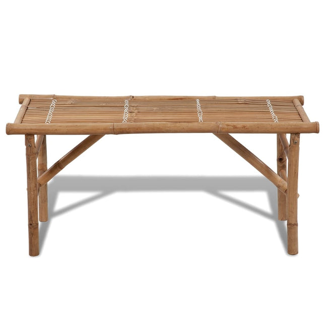 Panca da Giardino Pieghevole 118 cm in BambÃ¹