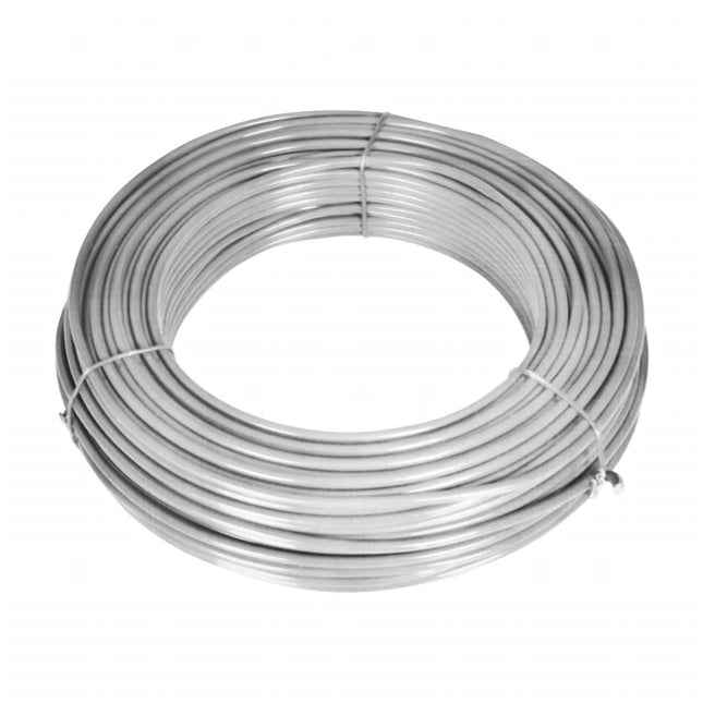 Recinzione a Rete con Pali e Spuntoni Acciaio Zincato 25x1 m