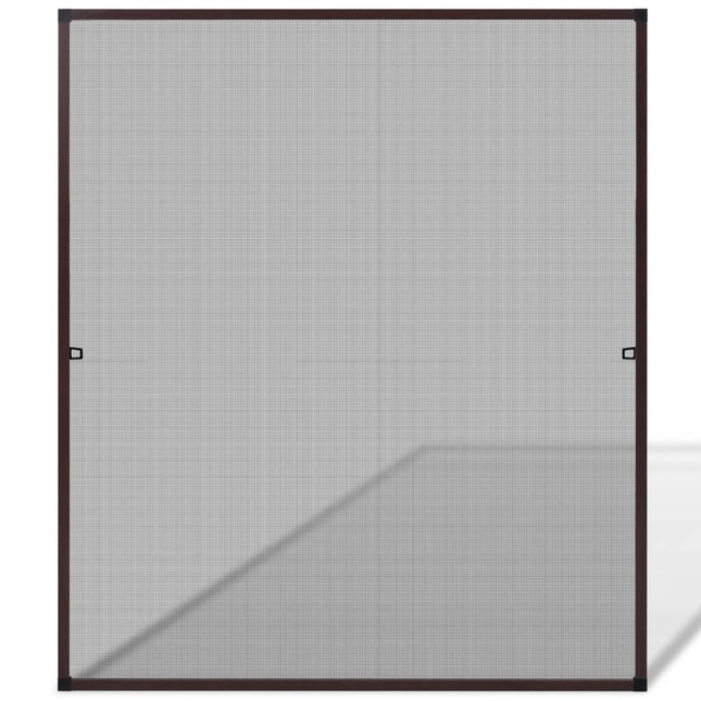 Zanzariera marrone per finestre 130 x 150 cm