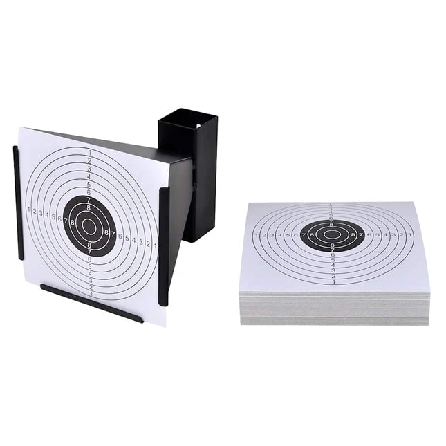 Supporto Tiro al Bersaglio a Imbuto 14 cm 100 Bersagli in Carta
