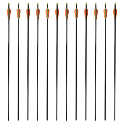 Frecce per Arco Composito Standard 12 pz 30" 0,8 cm Fibra Vetro
