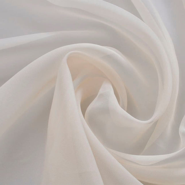 Tessuto voile 1,45 x 20 m colore crema