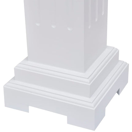 Supporto piante forma pilastro classico quadrato MDF