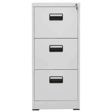 Schedario Grigio Chiaro 46x62x102,5 cm in Acciaio