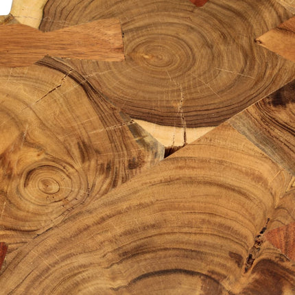 Tavolino da CaffÃ¨ 35 cm 6 Tronchi in Legno Massello di Sheesham
