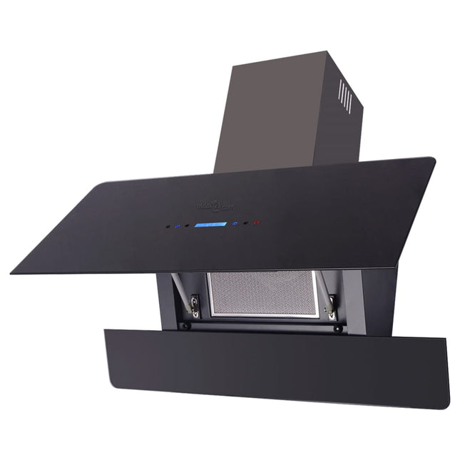 Cappa con Schermo Touch Nero 900 mm