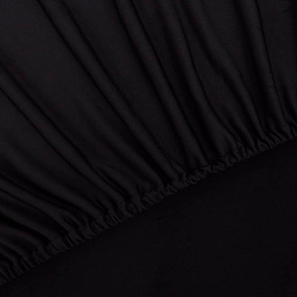 Copridivano elastico fodera nera in poliestere jersey