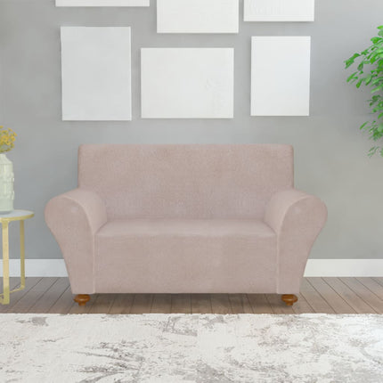 Copridivano elastico fodera beige in poliestere jersey