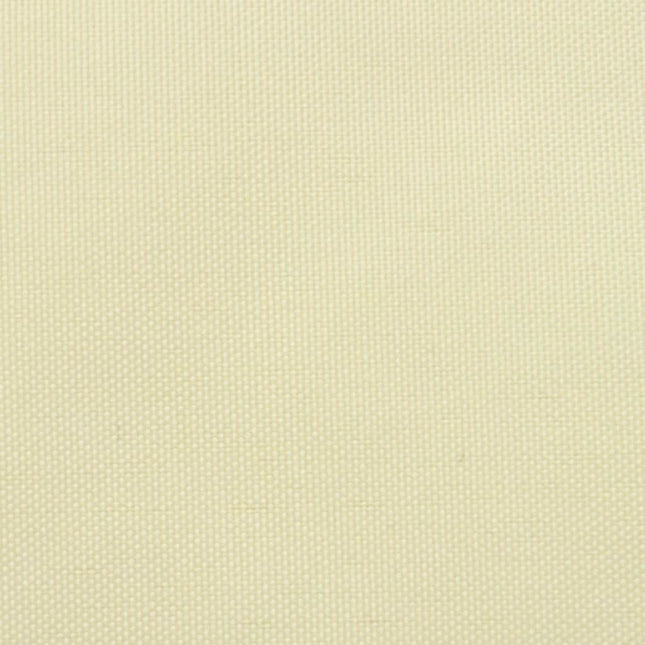 Paravento da Balcone in Tessuto Oxford 75x600 cm Crema