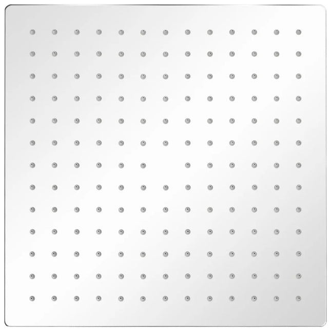 Testa Doccia a Pioggia in Acciaio Inossidabile 30x30cm Quadrata