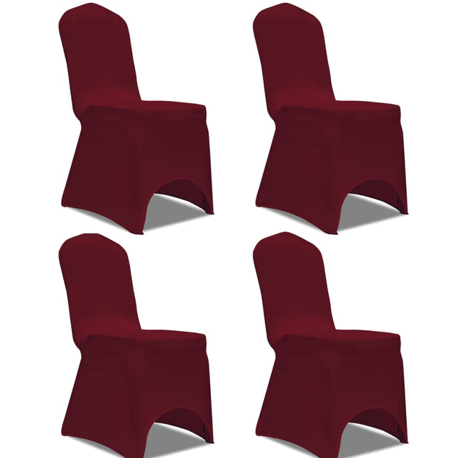 Set Coprisedie Elastiche 4 pz Rosso BordÃƒÂ²
