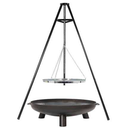 RedFire Treppiede per Griglia Nero 172 cm BBQ TRIPOD
