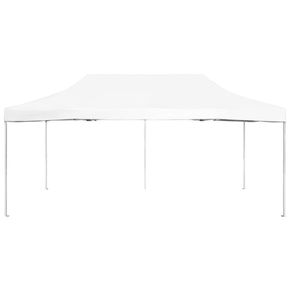 Gazebo Professionale Pieghevole Alluminio 6x3 m Bianco