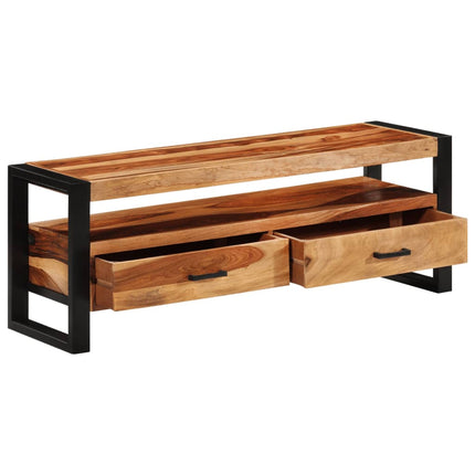 Mobile Porta TV 120x35x45 cm Legno Massello di Sheesham