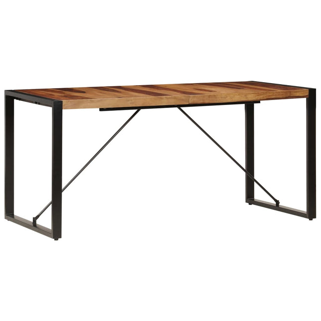 Tavolo da Pranzo 160x80x75 cm in Legno Massello di Sheesham