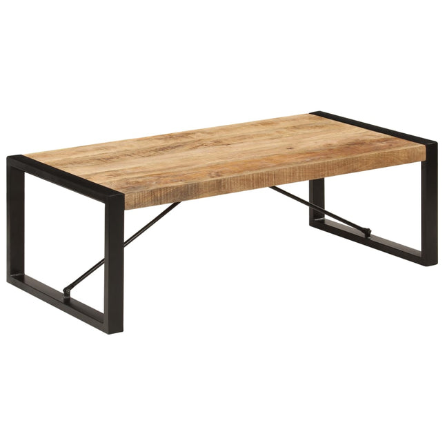 Tavolino da Salotto in Legno Massello di Mango 120x60x40 cm