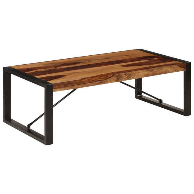 Tavolino da Salotto 120x60x40 cm in Legno Massello di Sheesham