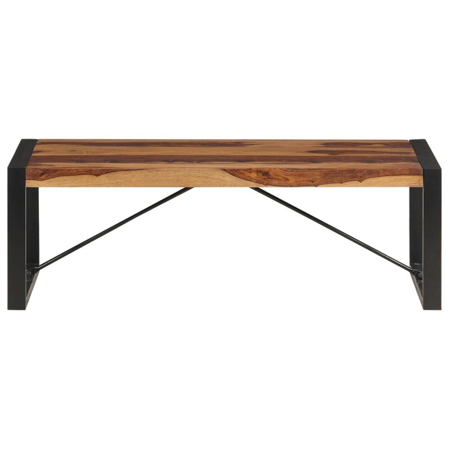 Tavolino da Salotto 120x60x40 cm in Legno Massello di Sheesham