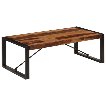 Tavolino da Salotto 120x60x40 cm in Legno Massello di Sheesham