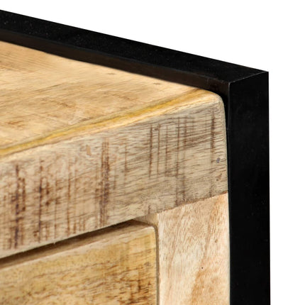 Credenza 120x35x76 cm in Legno Massello di Mango