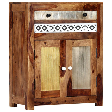 Credenza 60x30x75 cm in Legno Massello di Sheesham