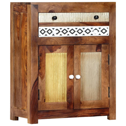 Credenza 60x30x75 cm in Legno Massello di Sheesham