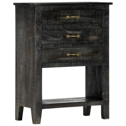 Credenza 60x30x80 cm in Legno Massello di Mango