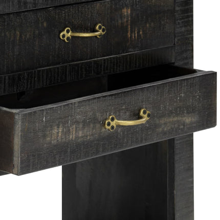 Credenza 60x30x80 cm in Legno Massello di Mango