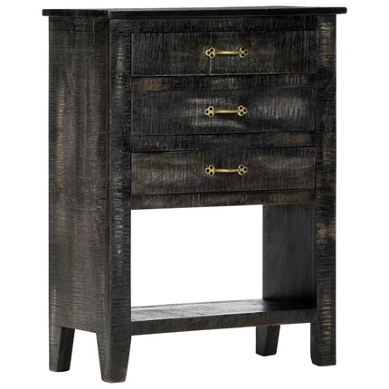 Credenza 60x30x80 cm in Legno Massello di Mango