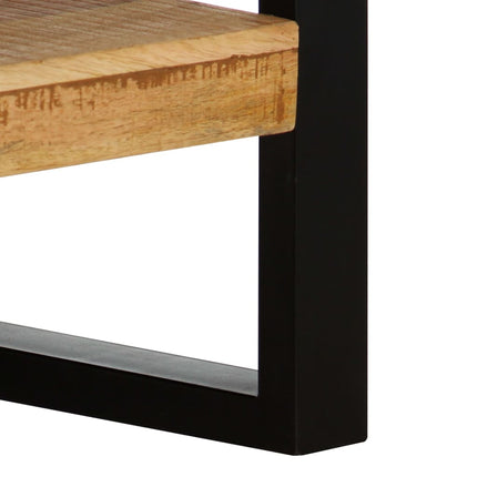 Tavolo Consolle 130x30x76 cm in Legno Massello di Mango