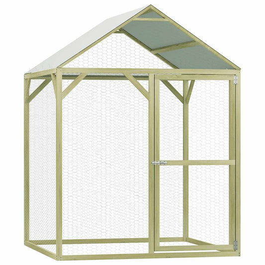 Pollaio 1,5x1,5x2 m in Acciaio