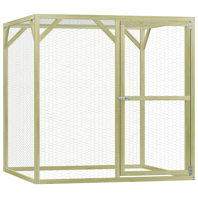 Pollaio 1,5x1,5x1,5 m in Acciaio