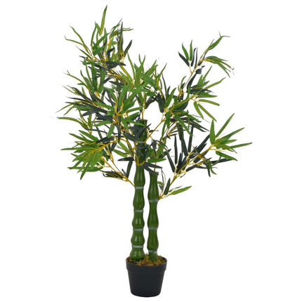 Pianta di BambÃ¹ Artificiale con Vaso Verde 110 cm