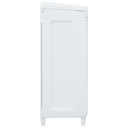 Pattumiera da Giardino con 3 Sacchi Grigio Scuro 65x38x102 cm
