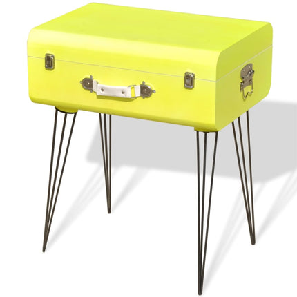 Comodini 2 pz 49,5x36x60 cm Gialli