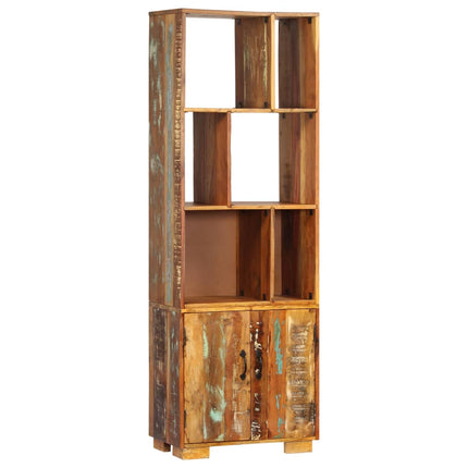 Libreria 60x35x180 cm in Legno Massello di Recupero