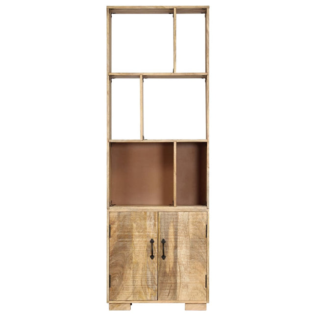 Libreria 60x35x180 cm in Legno Massello di Mango